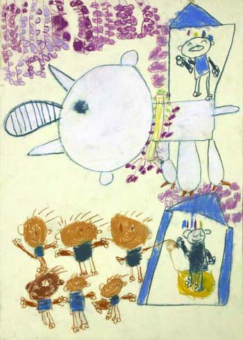 園児の作品